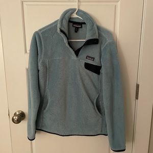 Blue Patagonia sweatshirt